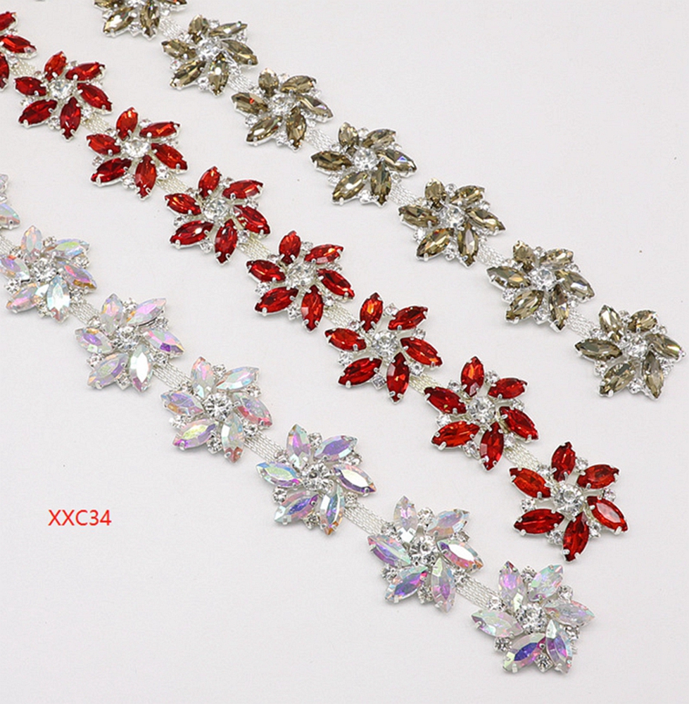 Gold Rhinestone Trimmings