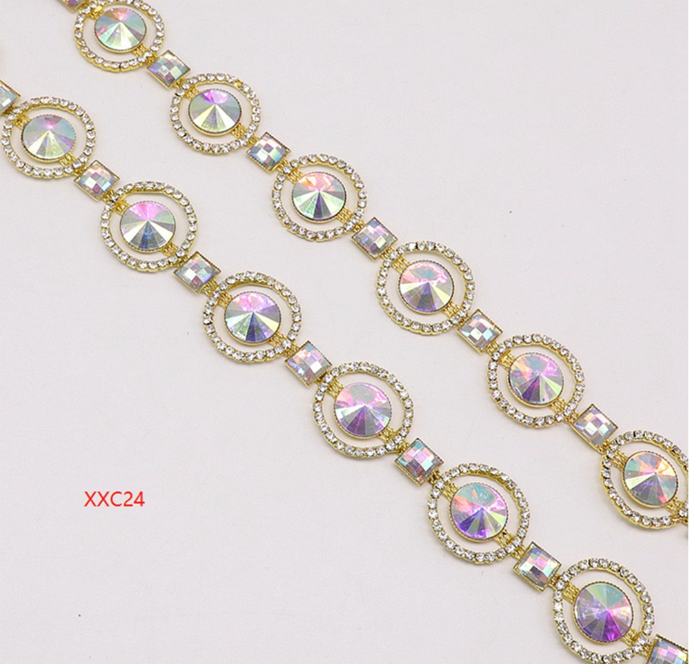 Round shape bridal belts
