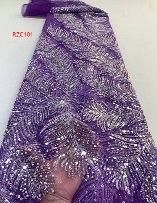 laces fabrics with stones beaded tulle lace