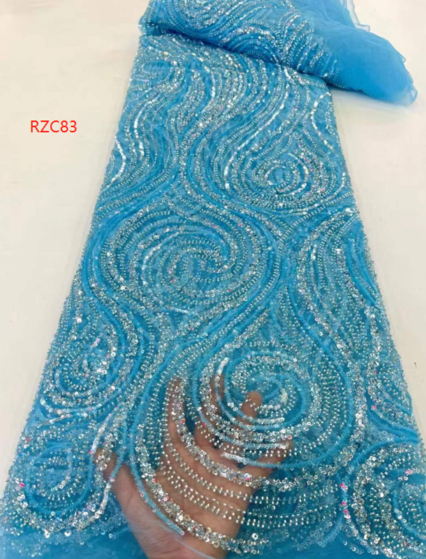 Beaded pearl lace Fabrics