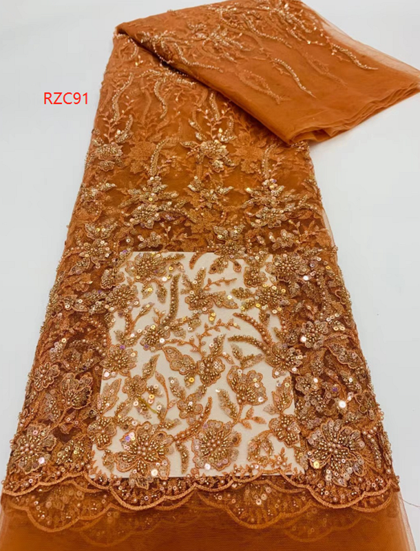 mesh beads fabric